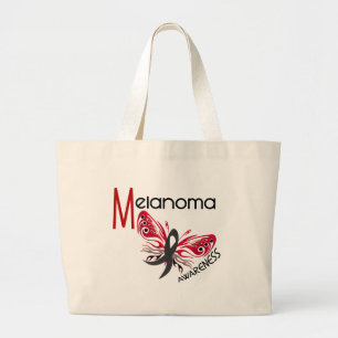 Grand Tote Bag PAPILLON 3,1 de mélanome/cancer de la peau