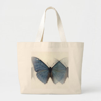 Grand Tote Bag Papillon bleu