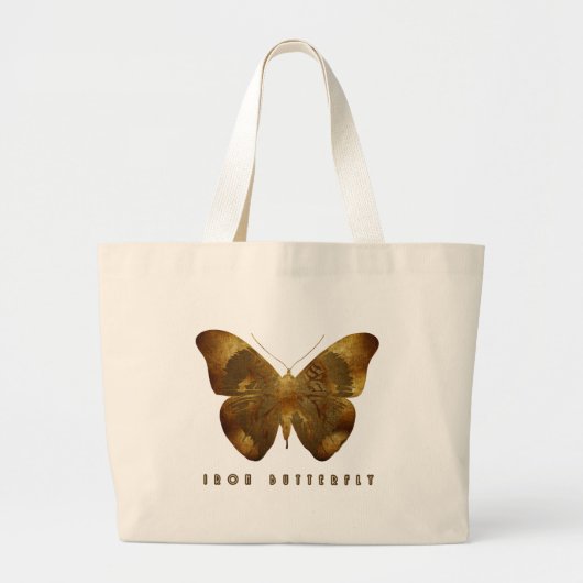 Grand Tote Bag Papillon de fer (Devant)