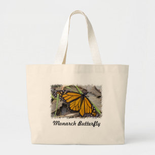 Grand Tote Bag Papillon de monarque