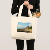 Grand Tote Bag Par l'océan (Devant (produit))