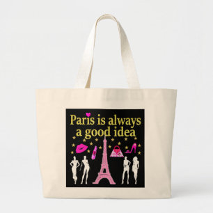 GRAND TOTE BAG PARIS EST TOUJOURS UNE BONNE IDÉE