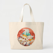 Grand Tote Bag Parti Manekineko Hanami (Devant)
