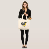 Grand Tote Bag Paruline d'Adélaïde (Devant (modèle))