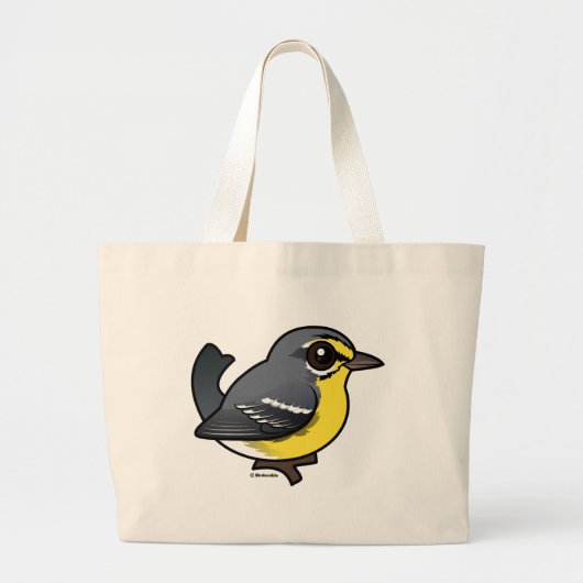 Grand Tote Bag Paruline d'Adélaïde (Devant)