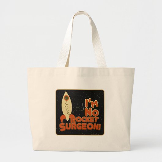 Grand Tote Bag Pas De Chirurgien De Fusées ! (Devant)