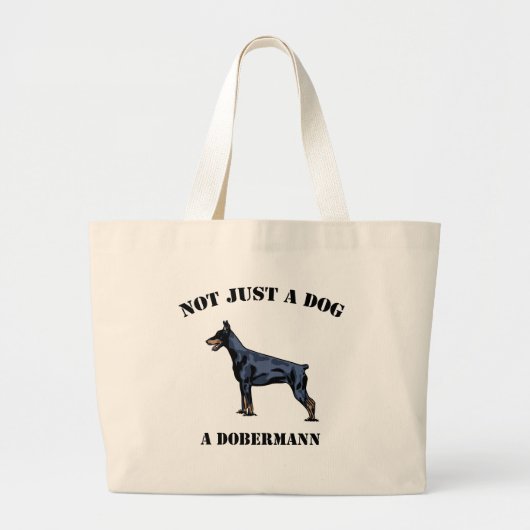 Grand Tote Bag Pas simplement un chien (Devant)