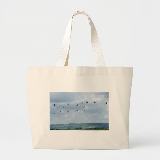 Grand Tote Bag Passage par hélicoptère (Devant)