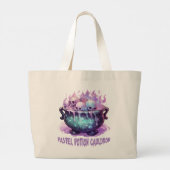 Grand Tote Bag Pastel Potion Cauldron (Dos)