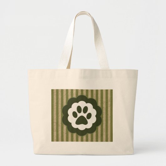 Grand Tote Bag patte vintage (Devant)
