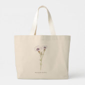 Grand Tote Bag Pavot de Californie (Dos)