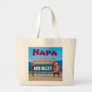 Grand Tote Bag Pays de vin de Napa Valley