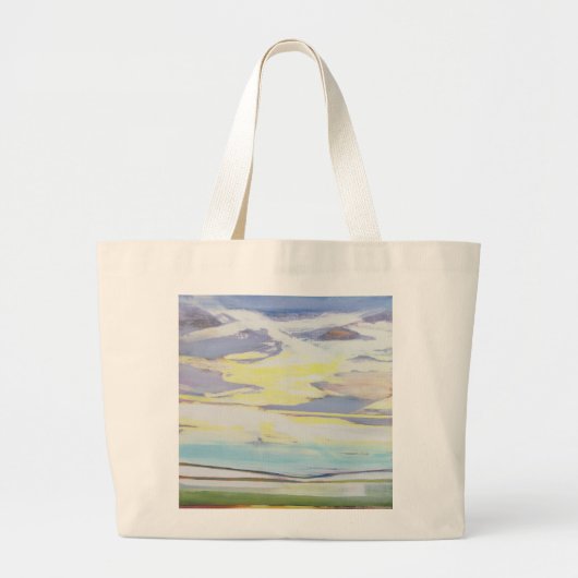 Grand Tote Bag Paysage (Devant)