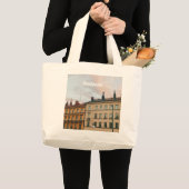 Grand Tote Bag Paysage urbain de Södermalm à Stockholm (Devant (produit))