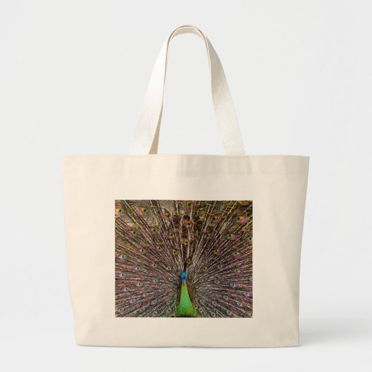 Grand Tote Bag Peacock (Devant)