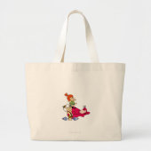 Grand Tote Bag PEBBLES™ et Bam Bam et Dino Playtime (Devant)