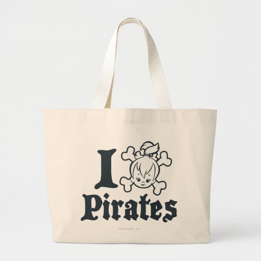 Grand Tote Bag PEBBLES™ Le pirate (Devant)
