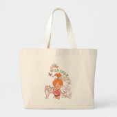 Grand Tote Bag PEBBLES™ Wild Child (Devant)