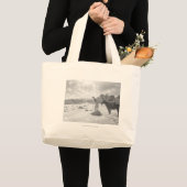 Grand Tote Bag Pêche de mouche de Frances Phelps Belden en (Devant (produit))