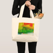 Grand Tote Bag Peinture Abstraite (Devant (produit))