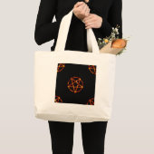 Grand Tote Bag pentagramme (Devant (produit))