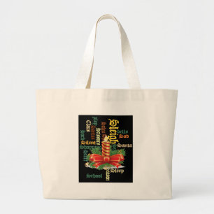 Grand Tote Bag Père Noël Bonne journée et une meilleure nuit.jpg
