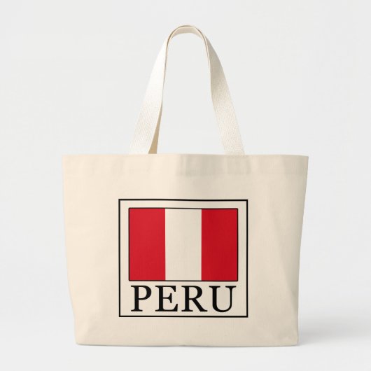 Grand Tote Bag Pérou (Devant)