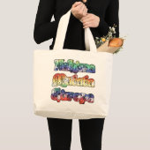 Grand Tote Bag Personnaliser (Devant (produit))