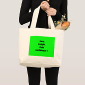 Grand Tote Bag Perte de poids (Devant (produit))
