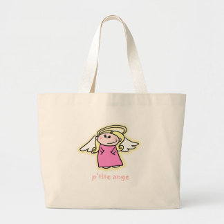 Grand Tote Bag Petit Ange (peu d'ange en français)