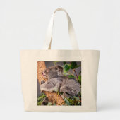 Grand Tote Bag Petit koala doux (Devant)