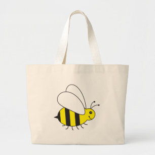 Grand Tote Bag Petite abeille drôle de miel mignonne