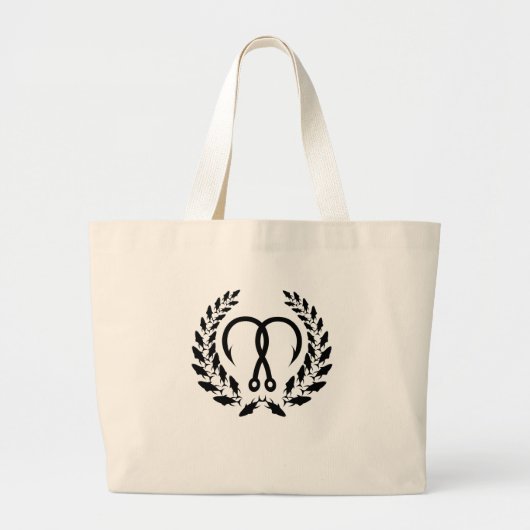 Grand Tote Bag Petits fishies (Devant)