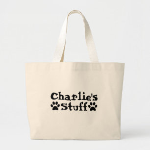 Grand Tote Bag Photo de compagnie personnalisée & nom