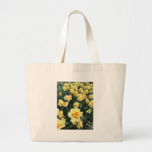 Grand Tote Bag Photo de jonquilles