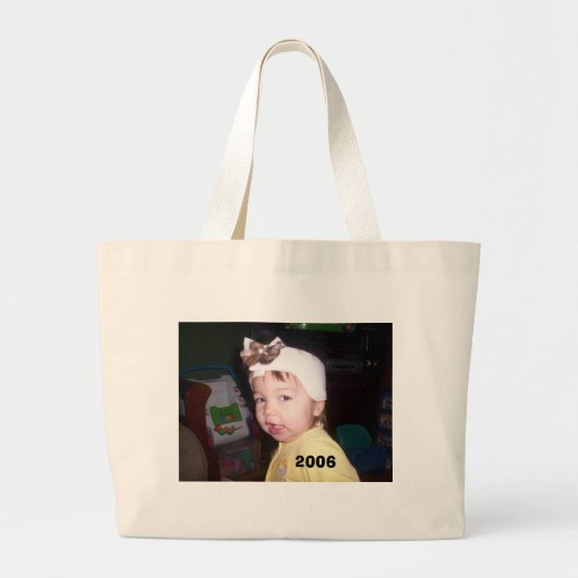 Grand Tote Bag Photo Fourre-tout (Devant)