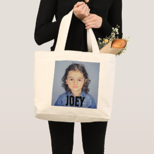 Grand Tote Bag Photo personnalisée