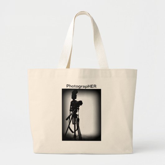 Grand Tote Bag Photographe (Devant)