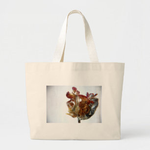 Grand Tote Bag Photographie 2013 de la tulipe 4 de l'eau