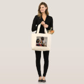 Grand Tote Bag Physiothérapeute (Devant (modèle))