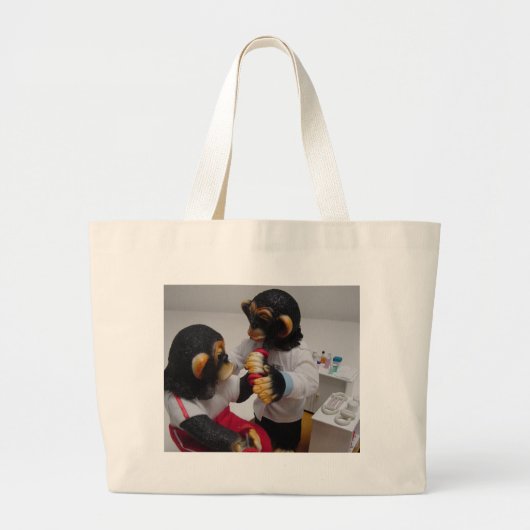 Grand Tote Bag Physiothérapeute (Devant)