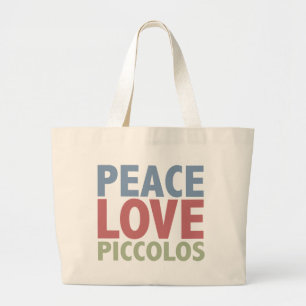 Grand Tote Bag Piccolos d'amour de paix