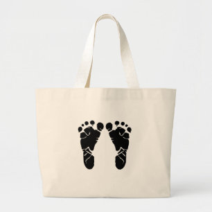Grand Tote Bag Pieds de bébé