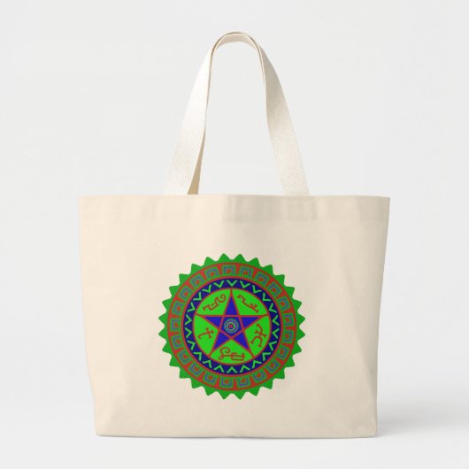 Grand Tote Bag Piège du Diable (Devant)