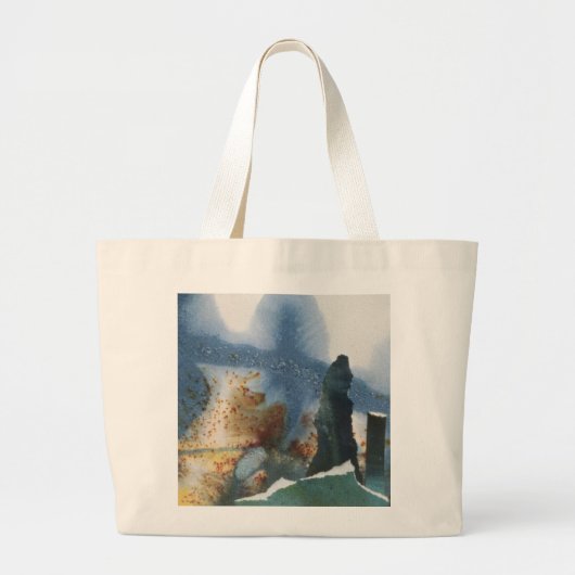 Grand Tote Bag Pierres debout (Devant)