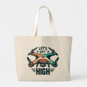 Grand Tote Bag Pilote de drone (Dos)