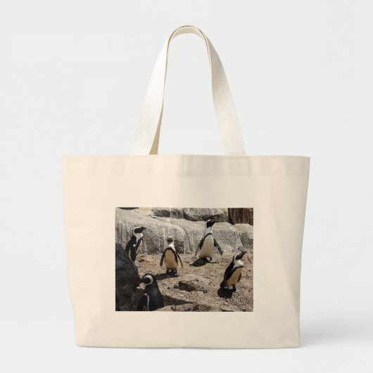 Grand Tote Bag pingouin, 2 (Devant)