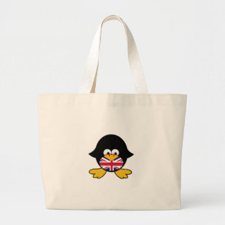 Grand Tote Bag Pingouin d'Union Jack