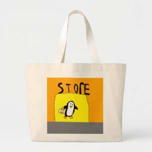 Grand Tote Bag Pingouin Shopping au magasin