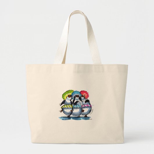 Grand Tote Bag pingouin Um (Devant)